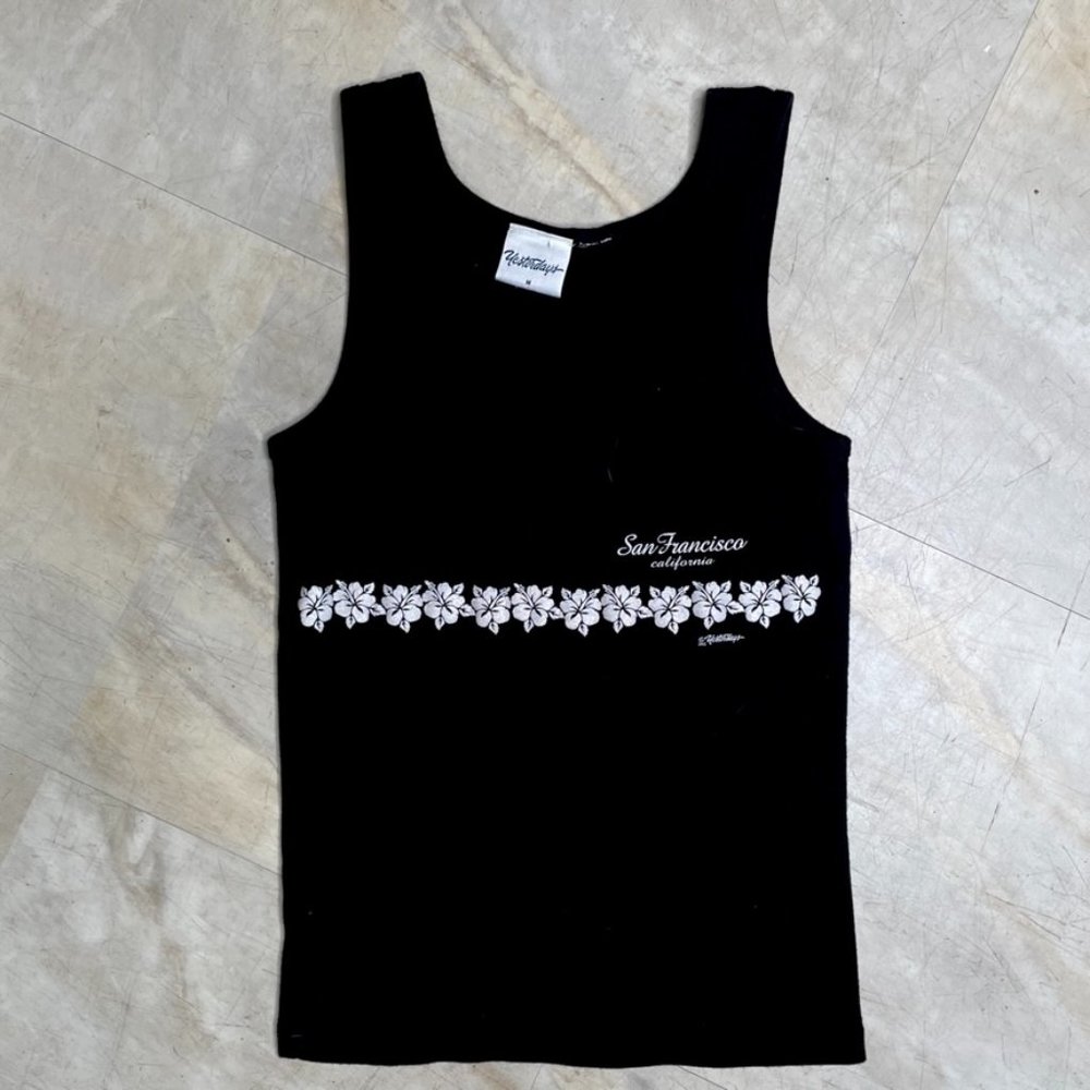 San Francisco Floral graphic Tank Top